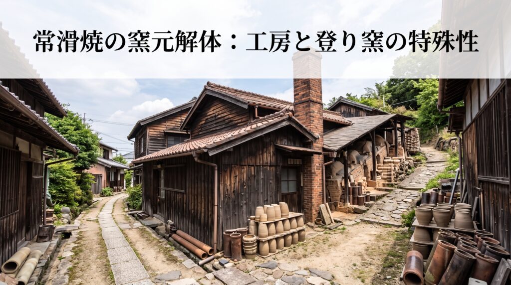 常滑焼の窯元が廃業するとき——「登り窯」「工房」解体の特殊性とは