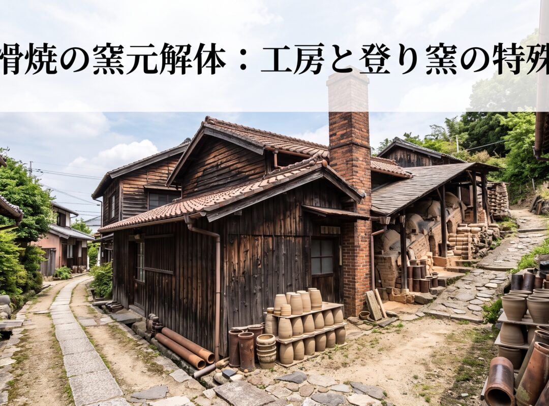 常滑焼の窯元が廃業するとき——「登り窯」「工房」解体の特殊性とは